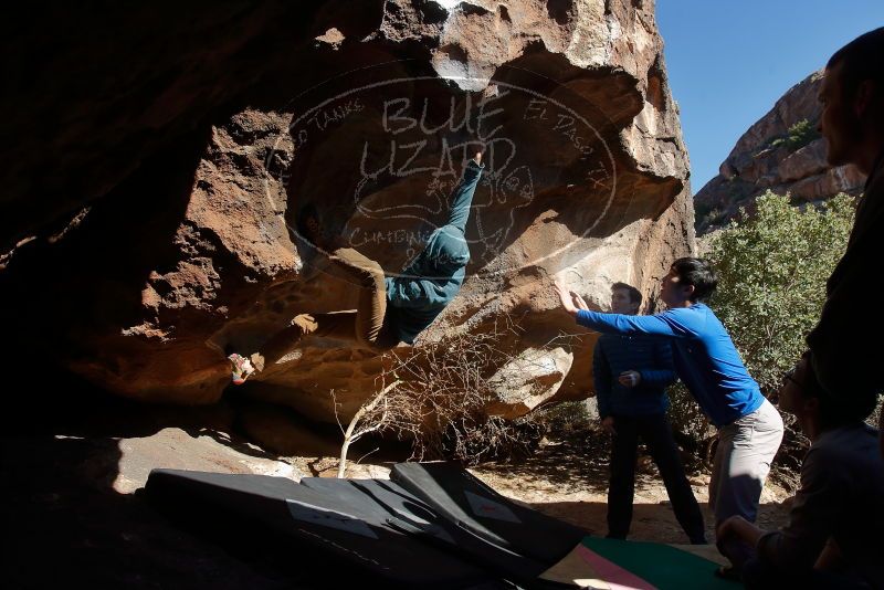 Bouldering in Hueco Tanks on 12/15/2019 with Blue Lizard Climbing and Yoga

Filename: SRM_20191215_1435150.jpg
Aperture: f/5.6
Shutter Speed: 1/400
Body: Canon EOS-1D Mark II
Lens: Canon EF 16-35mm f/2.8 L