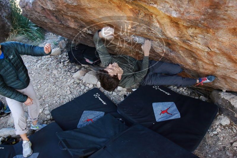 Bouldering in Hueco Tanks on 12/15/2019 with Blue Lizard Climbing and Yoga

Filename: SRM_20191215_1609080.jpg
Aperture: f/4.0
Shutter Speed: 1/250
Body: Canon EOS-1D Mark II
Lens: Canon EF 16-35mm f/2.8 L