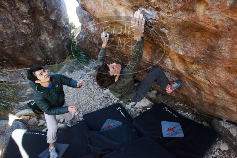 Bouldering in Hueco Tanks on 12/15/2019 with Blue Lizard Climbing and Yoga

Filename: SRM_20191215_1609130.jpg
Aperture: f/4.5
Shutter Speed: 1/250
Body: Canon EOS-1D Mark II
Lens: Canon EF 16-35mm f/2.8 L