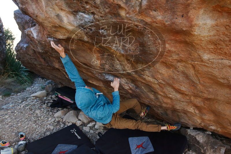 Bouldering in Hueco Tanks on 12/15/2019 with Blue Lizard Climbing and Yoga

Filename: SRM_20191215_1622050.jpg
Aperture: f/5.6
Shutter Speed: 1/250
Body: Canon EOS-1D Mark II
Lens: Canon EF 16-35mm f/2.8 L