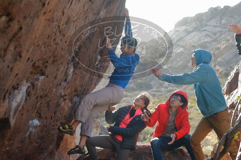 Bouldering in Hueco Tanks on 12/15/2019 with Blue Lizard Climbing and Yoga

Filename: SRM_20191215_1639020.jpg
Aperture: f/4.0
Shutter Speed: 1/250
Body: Canon EOS-1D Mark II
Lens: Canon EF 50mm f/1.8 II