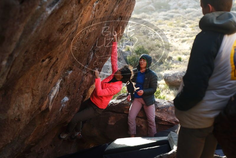 Bouldering in Hueco Tanks on 12/15/2019 with Blue Lizard Climbing and Yoga

Filename: SRM_20191215_1659571.jpg
Aperture: f/4.0
Shutter Speed: 1/250
Body: Canon EOS-1D Mark II
Lens: Canon EF 50mm f/1.8 II