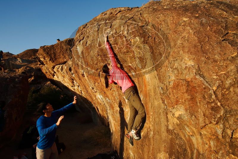 Bouldering in Hueco Tanks on 12/15/2019 with Blue Lizard Climbing and Yoga

Filename: SRM_20191215_1742121.jpg
Aperture: f/7.1
Shutter Speed: 1/250
Body: Canon EOS-1D Mark II
Lens: Canon EF 16-35mm f/2.8 L