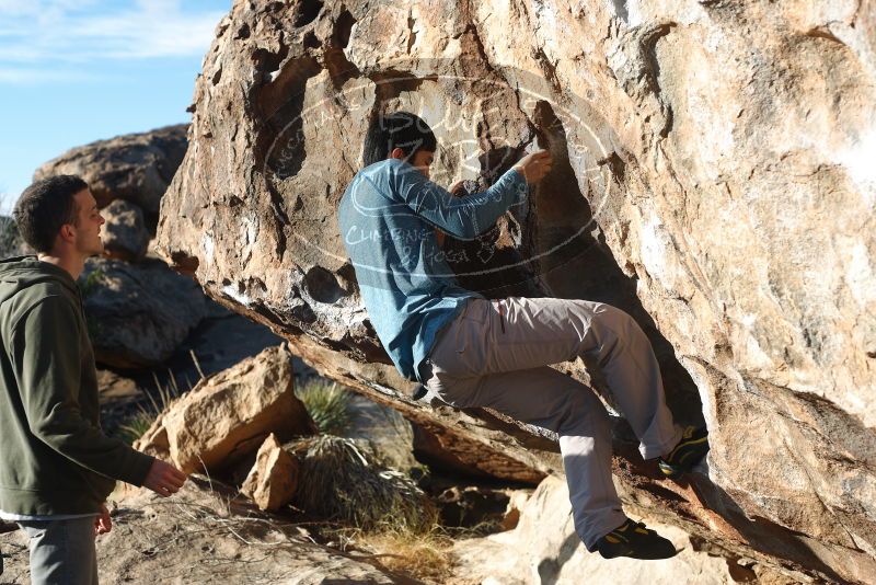 Bouldering in Hueco Tanks on 12/16/2019 with Blue Lizard Climbing and Yoga

Filename: SRM_20191216_1006510.jpg
Aperture: f/4.0
Shutter Speed: 1/320
Body: Canon EOS-1D Mark II
Lens: Canon EF 50mm f/1.8 II
