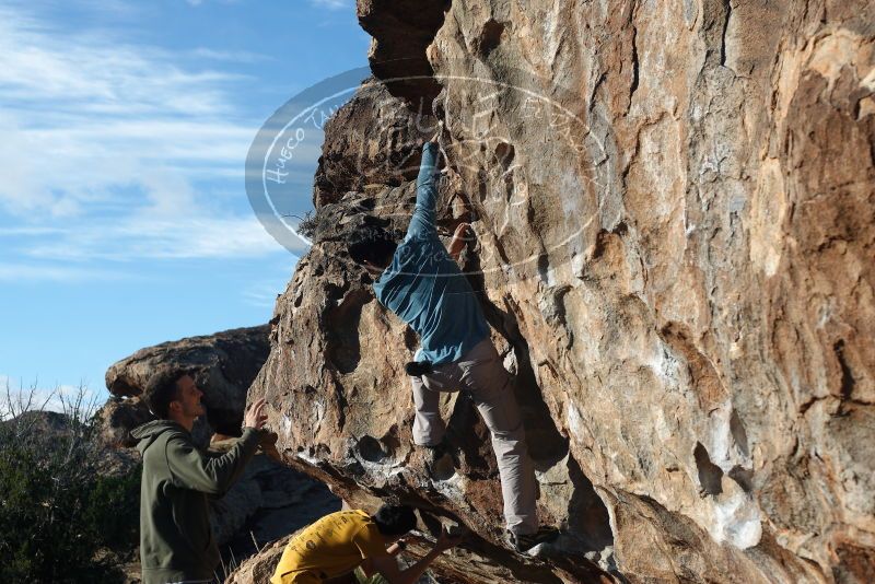 Bouldering in Hueco Tanks on 12/16/2019 with Blue Lizard Climbing and Yoga

Filename: SRM_20191216_1007010.jpg
Aperture: f/4.0
Shutter Speed: 1/400
Body: Canon EOS-1D Mark II
Lens: Canon EF 50mm f/1.8 II