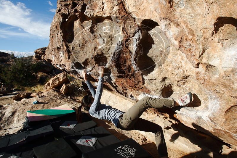 Bouldering in Hueco Tanks on 12/16/2019 with Blue Lizard Climbing and Yoga

Filename: SRM_20191216_1016550.jpg
Aperture: f/8.0
Shutter Speed: 1/500
Body: Canon EOS-1D Mark II
Lens: Canon EF 16-35mm f/2.8 L