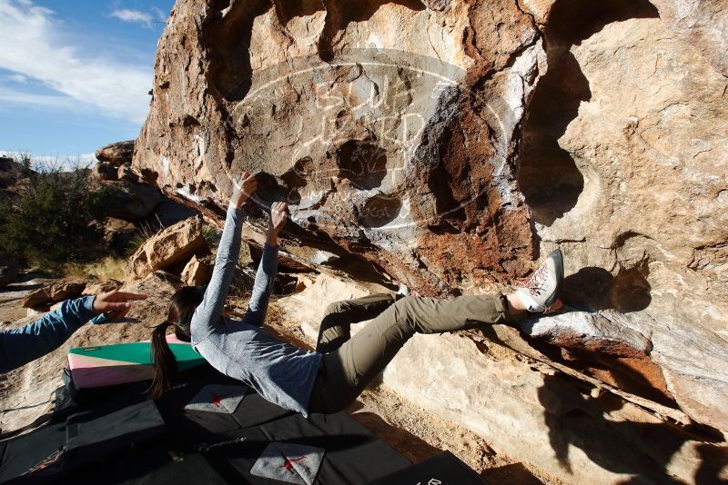 Bouldering in Hueco Tanks on 12/16/2019 with Blue Lizard Climbing and Yoga

Filename: SRM_20191216_1017070.jpg
Aperture: f/8.0
Shutter Speed: 1/500
Body: Canon EOS-1D Mark II
Lens: Canon EF 16-35mm f/2.8 L
