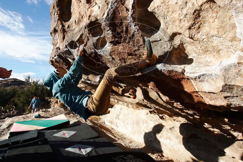 Bouldering in Hueco Tanks on 12/16/2019 with Blue Lizard Climbing and Yoga

Filename: SRM_20191216_1020130.jpg
Aperture: f/8.0
Shutter Speed: 1/400
Body: Canon EOS-1D Mark II
Lens: Canon EF 16-35mm f/2.8 L