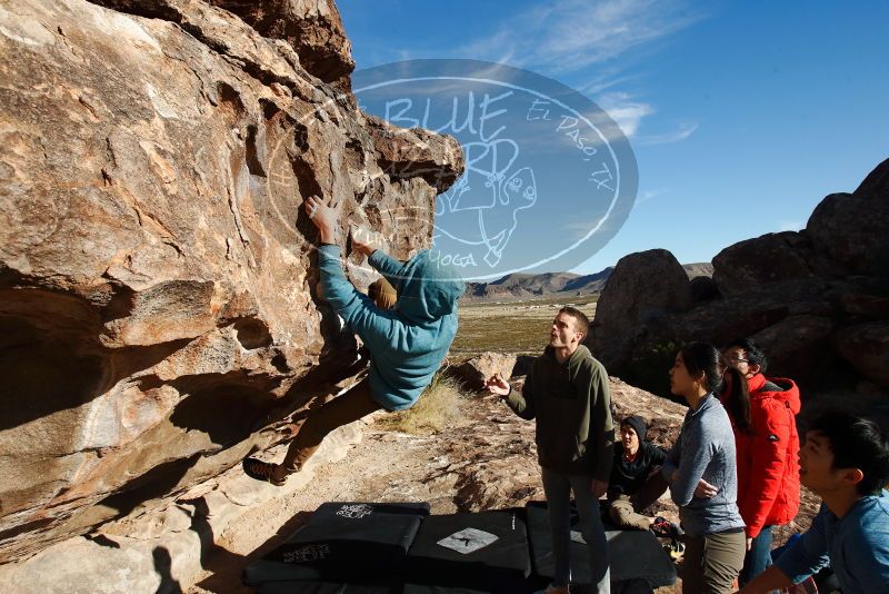 Bouldering in Hueco Tanks on 12/16/2019 with Blue Lizard Climbing and Yoga

Filename: SRM_20191216_1020350.jpg
Aperture: f/8.0
Shutter Speed: 1/640
Body: Canon EOS-1D Mark II
Lens: Canon EF 16-35mm f/2.8 L