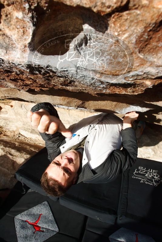 Bouldering in Hueco Tanks on 12/16/2019 with Blue Lizard Climbing and Yoga

Filename: SRM_20191216_1029261.jpg
Aperture: f/8.0
Shutter Speed: 1/400
Body: Canon EOS-1D Mark II
Lens: Canon EF 16-35mm f/2.8 L