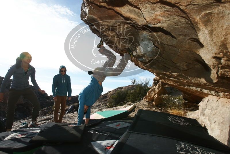 Bouldering in Hueco Tanks on 12/16/2019 with Blue Lizard Climbing and Yoga

Filename: SRM_20191216_1034450.jpg
Aperture: f/8.0
Shutter Speed: 1/250
Body: Canon EOS-1D Mark II
Lens: Canon EF 16-35mm f/2.8 L