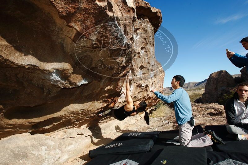Bouldering in Hueco Tanks on 12/16/2019 with Blue Lizard Climbing and Yoga

Filename: SRM_20191216_1039220.jpg
Aperture: f/8.0
Shutter Speed: 1/250
Body: Canon EOS-1D Mark II
Lens: Canon EF 16-35mm f/2.8 L