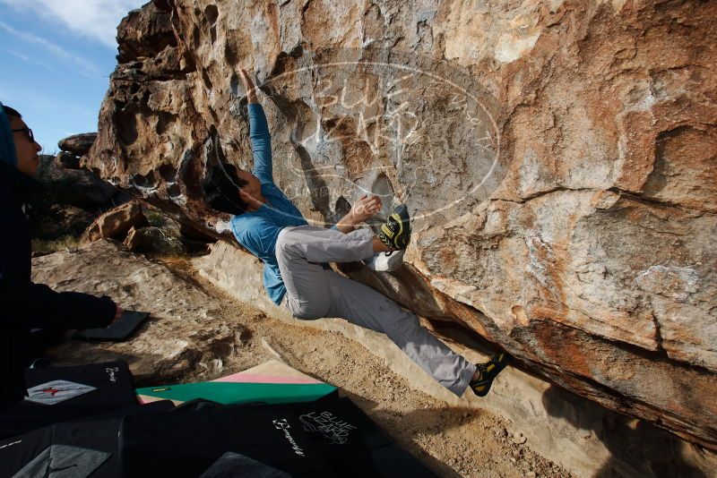 Bouldering in Hueco Tanks on 12/16/2019 with Blue Lizard Climbing and Yoga

Filename: SRM_20191216_1051390.jpg
Aperture: f/8.0
Shutter Speed: 1/250
Body: Canon EOS-1D Mark II
Lens: Canon EF 16-35mm f/2.8 L