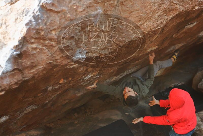 Bouldering in Hueco Tanks on 12/16/2019 with Blue Lizard Climbing and Yoga

Filename: SRM_20191216_1203070.jpg
Aperture: f/3.2
Shutter Speed: 1/250
Body: Canon EOS-1D Mark II
Lens: Canon EF 50mm f/1.8 II