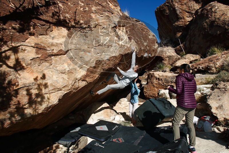 Bouldering in Hueco Tanks on 12/16/2019 with Blue Lizard Climbing and Yoga

Filename: SRM_20191216_1334190.jpg
Aperture: f/9.0
Shutter Speed: 1/250
Body: Canon EOS-1D Mark II
Lens: Canon EF 16-35mm f/2.8 L