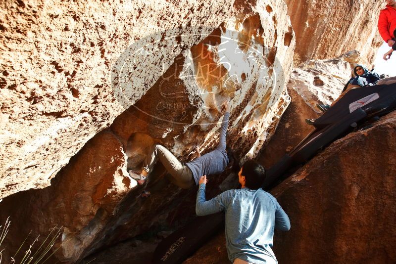 Bouldering in Hueco Tanks on 12/16/2019 with Blue Lizard Climbing and Yoga

Filename: SRM_20191216_1633250.jpg
Aperture: f/6.3
Shutter Speed: 1/250
Body: Canon EOS-1D Mark II
Lens: Canon EF 16-35mm f/2.8 L