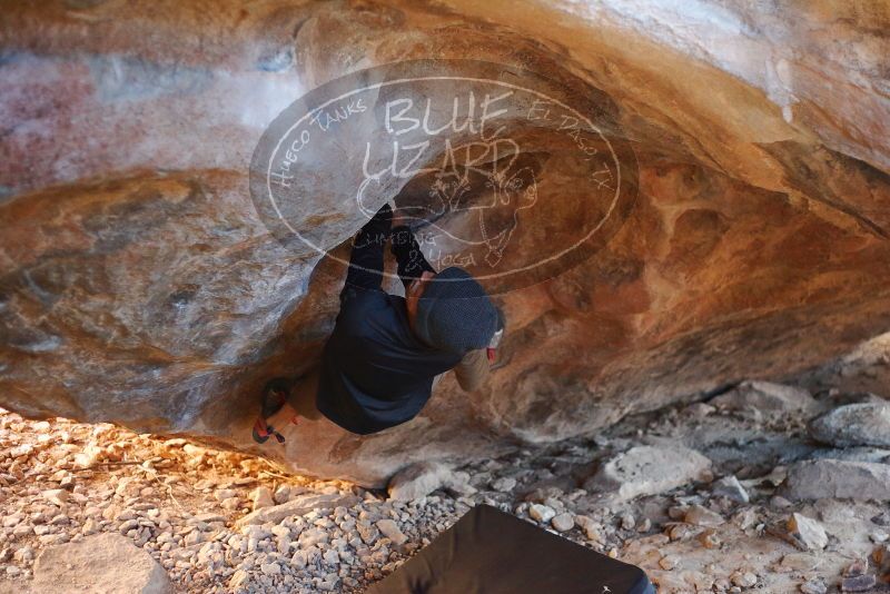 Bouldering in Hueco Tanks on 12/16/2019 with Blue Lizard Climbing and Yoga

Filename: SRM_20191216_1701530.jpg
Aperture: f/2.2
Shutter Speed: 1/250
Body: Canon EOS-1D Mark II
Lens: Canon EF 50mm f/1.8 II