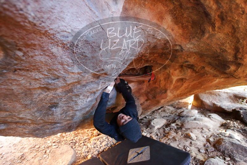 Bouldering in Hueco Tanks on 12/16/2019 with Blue Lizard Climbing and Yoga

Filename: SRM_20191216_1710080.jpg
Aperture: f/2.8
Shutter Speed: 1/100
Body: Canon EOS-1D Mark II
Lens: Canon EF 16-35mm f/2.8 L