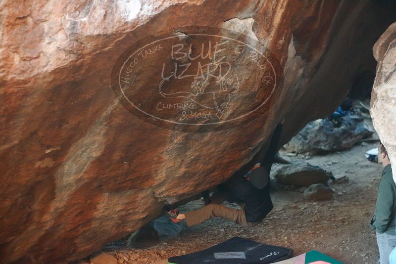 Bouldering in Hueco Tanks on 12/16/2019 with Blue Lizard Climbing and Yoga

Filename: SRM_20191216_1745520.jpg
Aperture: f/2.8
Shutter Speed: 1/250
Body: Canon EOS-1D Mark II
Lens: Canon EF 50mm f/1.8 II