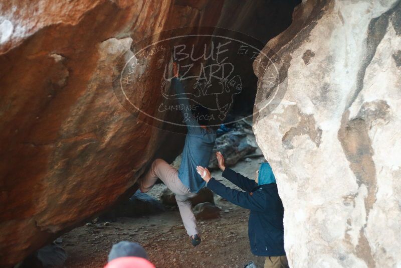 Bouldering in Hueco Tanks on 12/16/2019 with Blue Lizard Climbing and Yoga

Filename: SRM_20191216_1755300.jpg
Aperture: f/2.0
Shutter Speed: 1/250
Body: Canon EOS-1D Mark II
Lens: Canon EF 50mm f/1.8 II