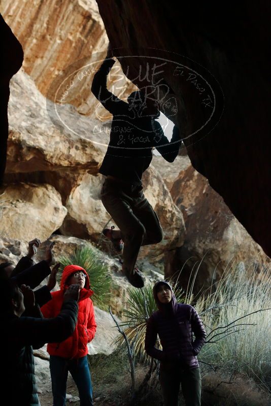 Bouldering in Hueco Tanks on 12/16/2019 with Blue Lizard Climbing and Yoga

Filename: SRM_20191216_1802090.jpg
Aperture: f/4.0
Shutter Speed: 1/250
Body: Canon EOS-1D Mark II
Lens: Canon EF 50mm f/1.8 II