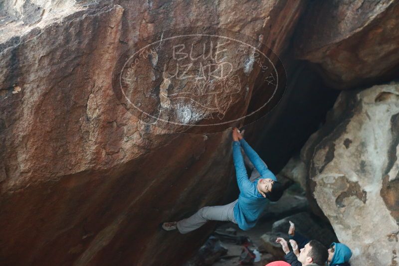 Bouldering in Hueco Tanks on 12/16/2019 with Blue Lizard Climbing and Yoga

Filename: SRM_20191216_1803560.jpg
Aperture: f/2.8
Shutter Speed: 1/250
Body: Canon EOS-1D Mark II
Lens: Canon EF 50mm f/1.8 II