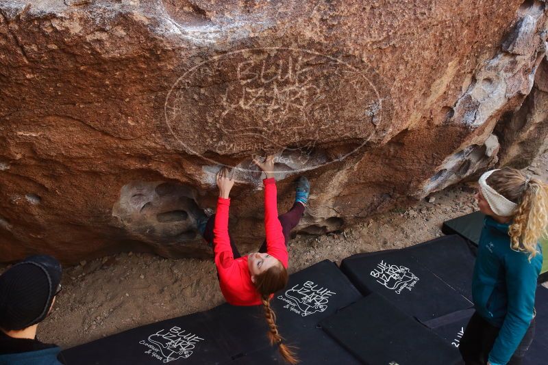 Bouldering in Hueco Tanks on 12/19/2019 with Blue Lizard Climbing and Yoga

Filename: SRM_20191219_1106480.jpg
Aperture: f/5.0
Shutter Speed: 1/250
Body: Canon EOS-1D Mark II
Lens: Canon EF 16-35mm f/2.8 L