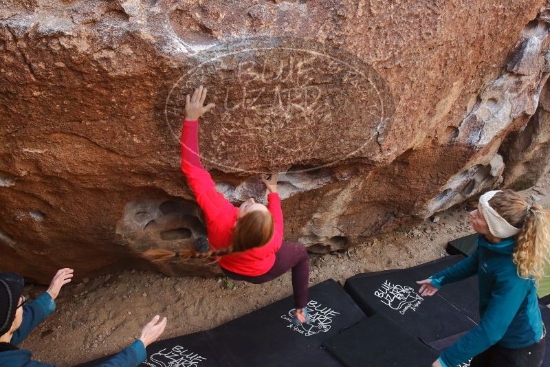 Bouldering in Hueco Tanks on 12/19/2019 with Blue Lizard Climbing and Yoga

Filename: SRM_20191219_1106491.jpg
Aperture: f/5.0
Shutter Speed: 1/250
Body: Canon EOS-1D Mark II
Lens: Canon EF 16-35mm f/2.8 L