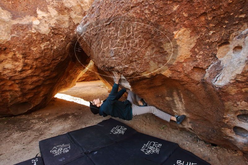 Bouldering in Hueco Tanks on 12/19/2019 with Blue Lizard Climbing and Yoga

Filename: SRM_20191219_1113320.jpg
Aperture: f/5.0
Shutter Speed: 1/250
Body: Canon EOS-1D Mark II
Lens: Canon EF 16-35mm f/2.8 L