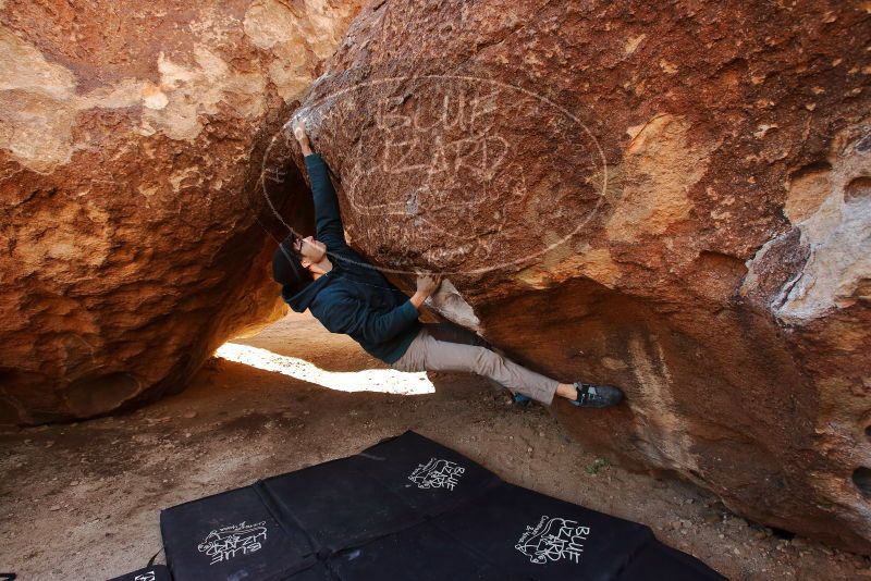 Bouldering in Hueco Tanks on 12/19/2019 with Blue Lizard Climbing and Yoga

Filename: SRM_20191219_1113360.jpg
Aperture: f/5.6
Shutter Speed: 1/250
Body: Canon EOS-1D Mark II
Lens: Canon EF 16-35mm f/2.8 L