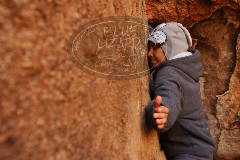 Bouldering in Hueco Tanks on 12/19/2019 with Blue Lizard Climbing and Yoga

Filename: SRM_20191219_1156380.jpg
Aperture: f/5.6
Shutter Speed: 1/250
Body: Canon EOS-1D Mark II
Lens: Canon EF 16-35mm f/2.8 L