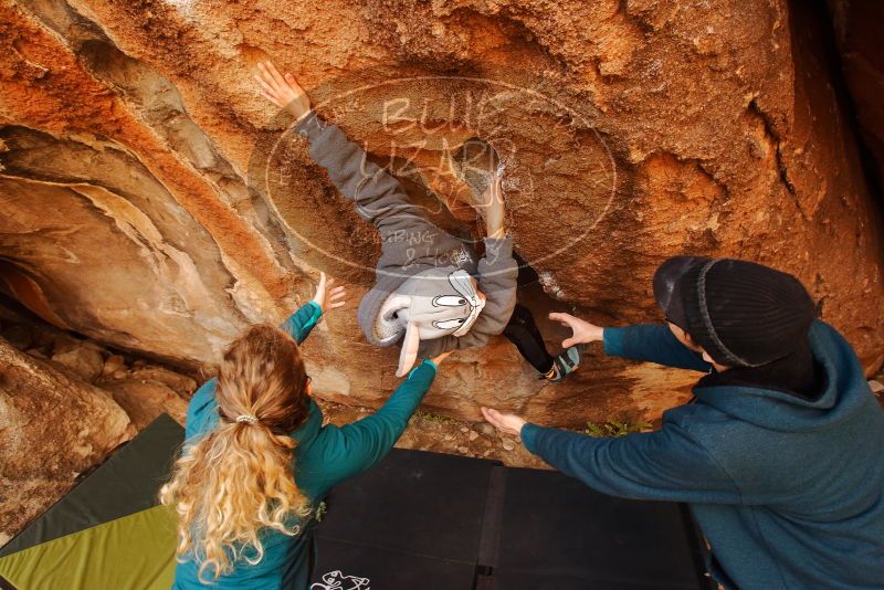 Bouldering in Hueco Tanks on 12/19/2019 with Blue Lizard Climbing and Yoga

Filename: SRM_20191219_1213580.jpg
Aperture: f/5.0
Shutter Speed: 1/200
Body: Canon EOS-1D Mark II
Lens: Canon EF 16-35mm f/2.8 L