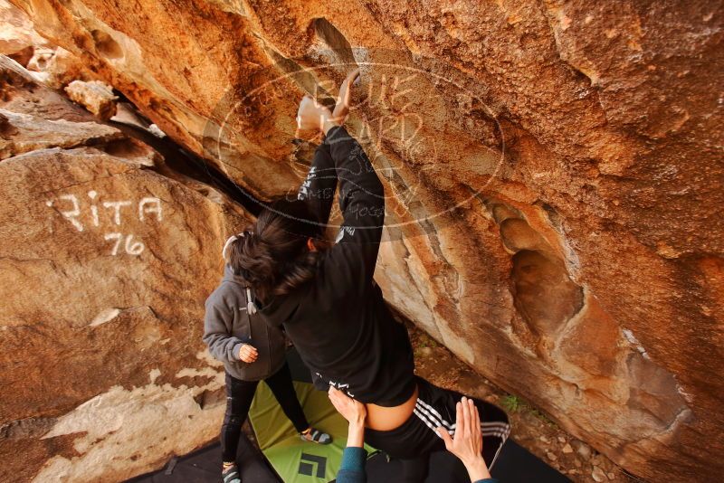 Bouldering in Hueco Tanks on 12/19/2019 with Blue Lizard Climbing and Yoga

Filename: SRM_20191219_1230580.jpg
Aperture: f/4.5
Shutter Speed: 1/250
Body: Canon EOS-1D Mark II
Lens: Canon EF 16-35mm f/2.8 L