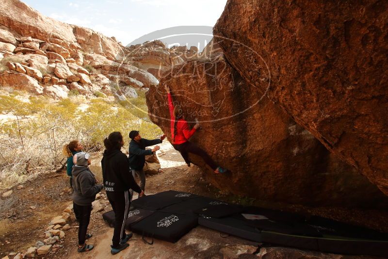 Bouldering in Hueco Tanks on 12/19/2019 with Blue Lizard Climbing and Yoga

Filename: SRM_20191219_1235160.jpg
Aperture: f/9.0
Shutter Speed: 1/250
Body: Canon EOS-1D Mark II
Lens: Canon EF 16-35mm f/2.8 L