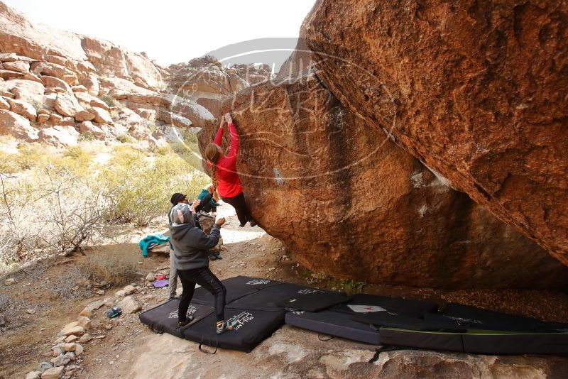 Bouldering in Hueco Tanks on 12/19/2019 with Blue Lizard Climbing and Yoga

Filename: SRM_20191219_1239290.jpg
Aperture: f/7.1
Shutter Speed: 1/250
Body: Canon EOS-1D Mark II
Lens: Canon EF 16-35mm f/2.8 L
