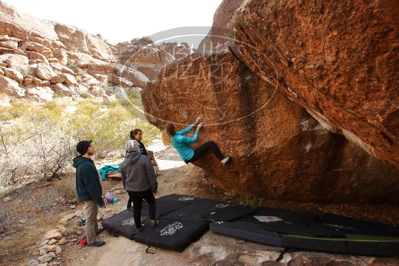 Bouldering in Hueco Tanks on 12/19/2019 with Blue Lizard Climbing and Yoga

Filename: SRM_20191219_1241540.jpg
Aperture: f/7.1
Shutter Speed: 1/250
Body: Canon EOS-1D Mark II
Lens: Canon EF 16-35mm f/2.8 L