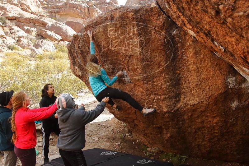Bouldering in Hueco Tanks on 12/19/2019 with Blue Lizard Climbing and Yoga

Filename: SRM_20191219_1244240.jpg
Aperture: f/7.1
Shutter Speed: 1/250
Body: Canon EOS-1D Mark II
Lens: Canon EF 16-35mm f/2.8 L