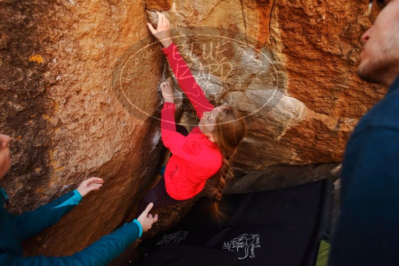 Bouldering in Hueco Tanks on 12/19/2019 with Blue Lizard Climbing and Yoga

Filename: SRM_20191219_1251470.jpg
Aperture: f/4.0
Shutter Speed: 1/250
Body: Canon EOS-1D Mark II
Lens: Canon EF 16-35mm f/2.8 L