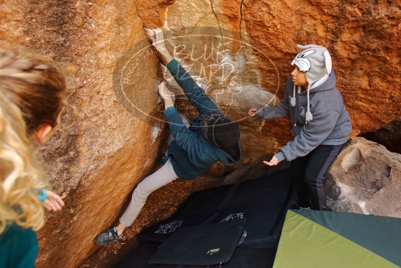 Bouldering in Hueco Tanks on 12/19/2019 with Blue Lizard Climbing and Yoga

Filename: SRM_20191219_1255320.jpg
Aperture: f/3.5
Shutter Speed: 1/250
Body: Canon EOS-1D Mark II
Lens: Canon EF 16-35mm f/2.8 L