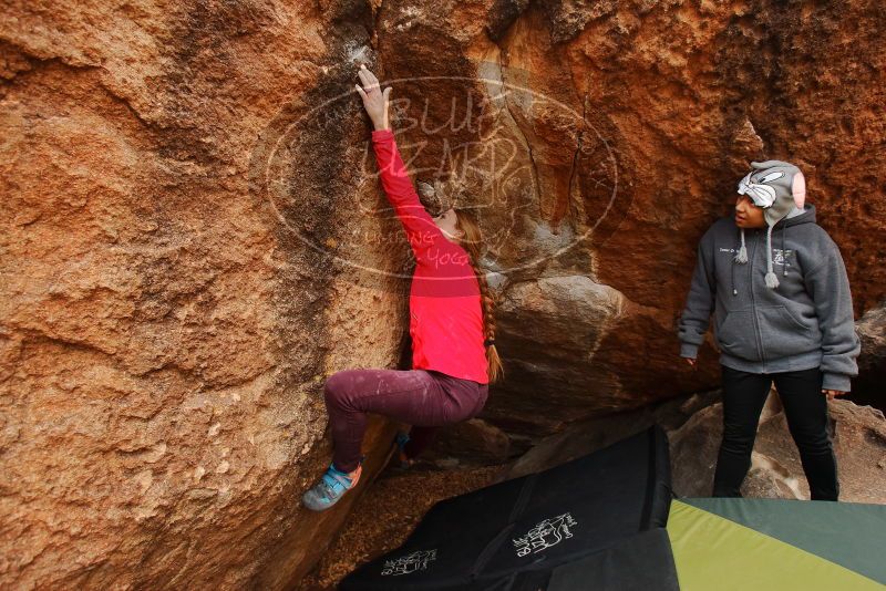 Bouldering in Hueco Tanks on 12/19/2019 with Blue Lizard Climbing and Yoga

Filename: SRM_20191219_1303200.jpg
Aperture: f/5.0
Shutter Speed: 1/250
Body: Canon EOS-1D Mark II
Lens: Canon EF 16-35mm f/2.8 L