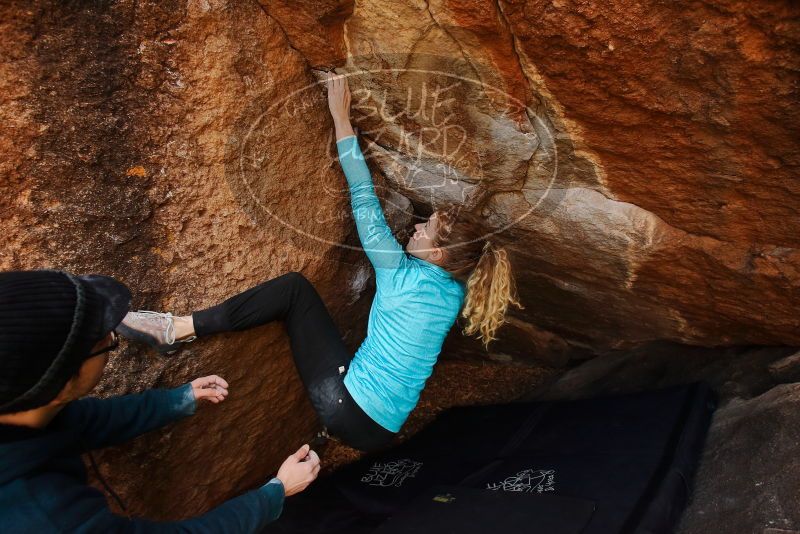 Bouldering in Hueco Tanks on 12/19/2019 with Blue Lizard Climbing and Yoga

Filename: SRM_20191219_1338500.jpg
Aperture: f/5.6
Shutter Speed: 1/250
Body: Canon EOS-1D Mark II
Lens: Canon EF 16-35mm f/2.8 L