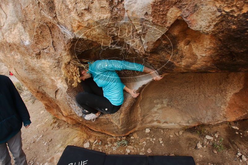 Bouldering in Hueco Tanks on 12/19/2019 with Blue Lizard Climbing and Yoga

Filename: SRM_20191219_1410000.jpg
Aperture: f/5.6
Shutter Speed: 1/250
Body: Canon EOS-1D Mark II
Lens: Canon EF 16-35mm f/2.8 L