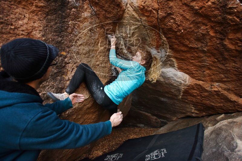 Bouldering in Hueco Tanks on 12/19/2019 with Blue Lizard Climbing and Yoga

Filename: SRM_20191219_1411310.jpg
Aperture: f/3.5
Shutter Speed: 1/250
Body: Canon EOS-1D Mark II
Lens: Canon EF 16-35mm f/2.8 L