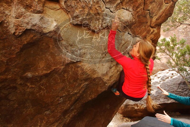 Bouldering in Hueco Tanks on 12/19/2019 with Blue Lizard Climbing and Yoga

Filename: SRM_20191219_1420250.jpg
Aperture: f/5.0
Shutter Speed: 1/250
Body: Canon EOS-1D Mark II
Lens: Canon EF 16-35mm f/2.8 L