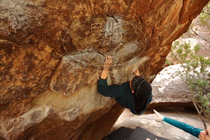 Bouldering in Hueco Tanks on 12/19/2019 with Blue Lizard Climbing and Yoga

Filename: SRM_20191219_1422460.jpg
Aperture: f/4.5
Shutter Speed: 1/250
Body: Canon EOS-1D Mark II
Lens: Canon EF 16-35mm f/2.8 L