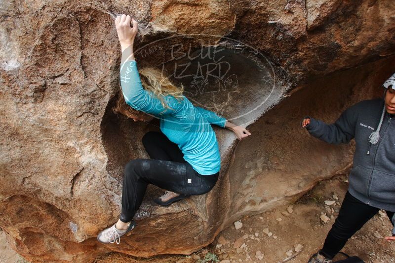 Bouldering in Hueco Tanks on 12/19/2019 with Blue Lizard Climbing and Yoga

Filename: SRM_20191219_1523110.jpg
Aperture: f/5.0
Shutter Speed: 1/250
Body: Canon EOS-1D Mark II
Lens: Canon EF 16-35mm f/2.8 L