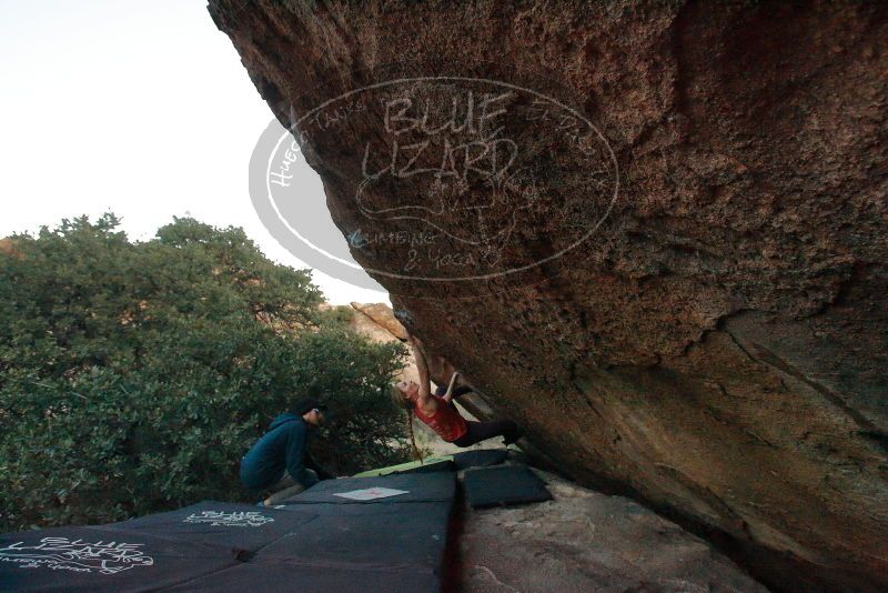 Bouldering in Hueco Tanks on 12/19/2019 with Blue Lizard Climbing and Yoga

Filename: SRM_20191219_1809240.jpg
Aperture: f/5.0
Shutter Speed: 1/250
Body: Canon EOS-1D Mark II
Lens: Canon EF 16-35mm f/2.8 L