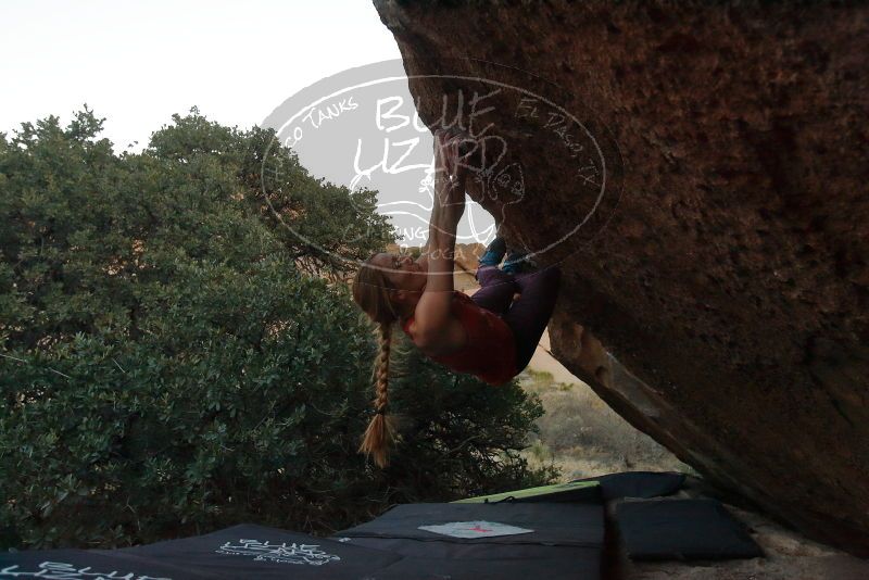 Bouldering in Hueco Tanks on 12/19/2019 with Blue Lizard Climbing and Yoga

Filename: SRM_20191219_1810120.jpg
Aperture: f/4.5
Shutter Speed: 1/250
Body: Canon EOS-1D Mark II
Lens: Canon EF 16-35mm f/2.8 L
