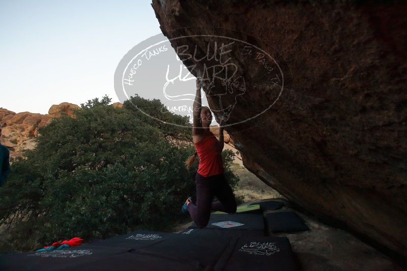 Bouldering in Hueco Tanks on 12/19/2019 with Blue Lizard Climbing and Yoga

Filename: SRM_20191219_1812181.jpg
Aperture: f/4.5
Shutter Speed: 1/250
Body: Canon EOS-1D Mark II
Lens: Canon EF 16-35mm f/2.8 L