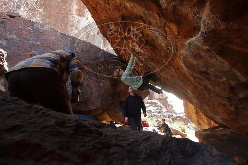 Bouldering in Hueco Tanks on 12/23/2019 with Blue Lizard Climbing and Yoga

Filename: SRM_20191223_1350010.jpg
Aperture: f/6.3
Shutter Speed: 1/250
Body: Canon EOS-1D Mark II
Lens: Canon EF 16-35mm f/2.8 L